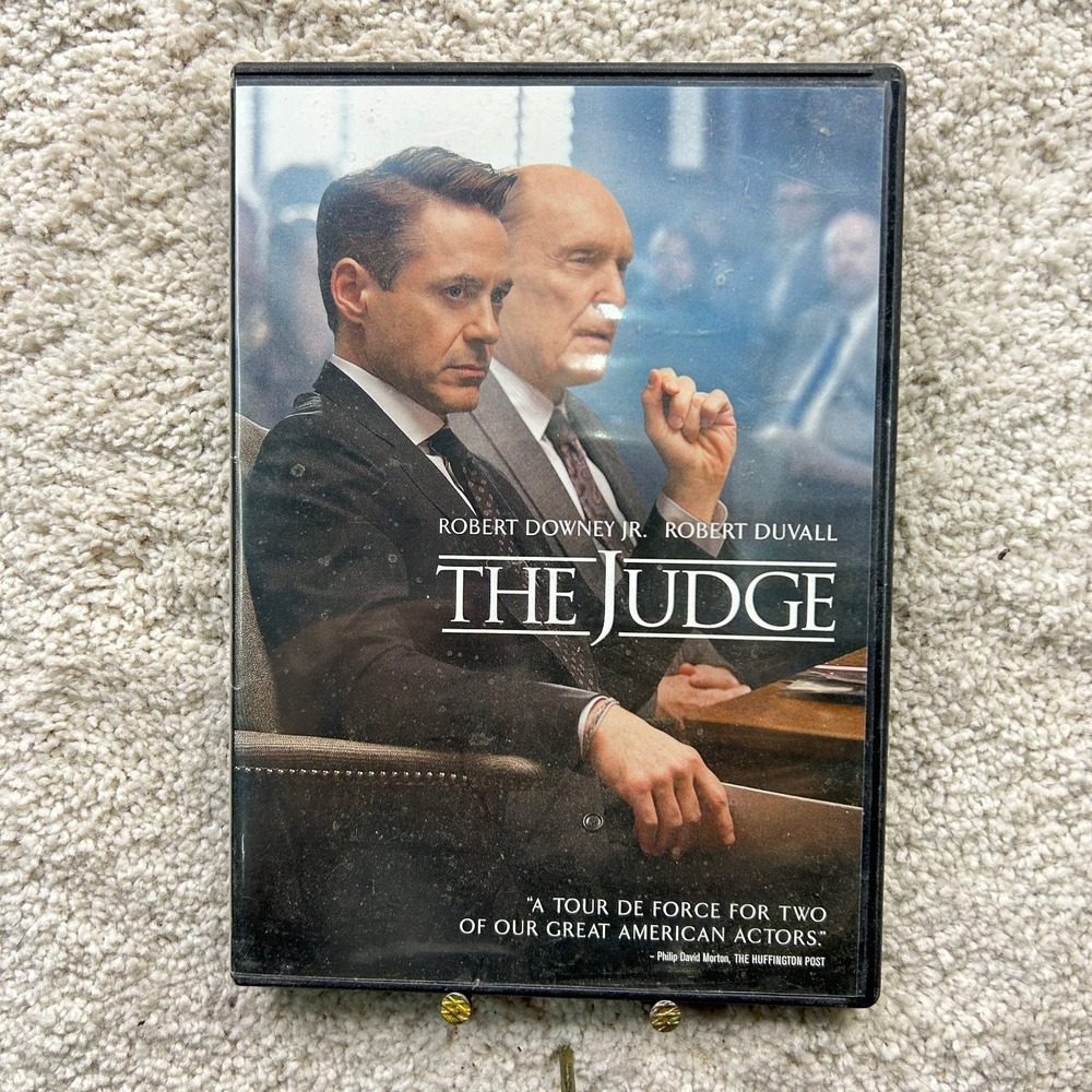The Judge DVD 2014 Robert Downey Jr. Robert Duvall Dax Shepard Drama